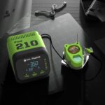 Estación de soldadura con transformador de CA de alta potencia Find210 de 60 W 2uul FD01, US Plug - Imagen 2