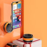 K10B Car Rotatable Vacuum Magnetic Foldable Phone Holder - Imagen 2