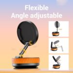 K10B Car Rotatable Vacuum Magnetic Foldable Phone Holder - Imagen 4