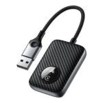 2 in 1 USB Wired to Wireless Car CarPlay / Android Auto Box Adapter, 4109 (Black)