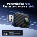 2 in 1 USB Wired to Wireless Car CarPlay / Android Box Adapter, with USB and Type-C Cable, 4149 - Imagen 3