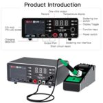TBK-219 20V / 5A All-purpose Integrated Workstation Power Supply with C210 Soldering Iron, AU Plug - Imagen 2