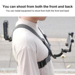 Quick Release Body Mount Belt Chest Strap with Mount & Screw, 4 in 1 - Imagen 9