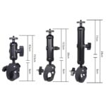 Universal Action Camera Bicycle Handlebar Clamp, M 20cm - Imagen 2