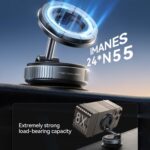 JOYROOM JR-ZS501 Mechanical Suction Cup MagSafe Magnetic Car Phone Holder, JR-ZS501 - Imagen 5
