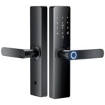 Z17 Tuya Smart WiFi Electronic Fingerprint Password Door Lock, 16cm