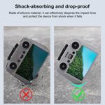 BRDRC Remote Control Shockproof Anti-scratch Silicone Case, For DJI RC 2 - Imagen 4