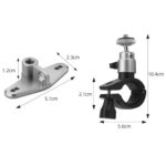 BRDRC Drone Remote Control Adapter Base Bicycle Holder, For DJI RC / RC 2 - Imagen 2