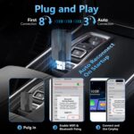 2 in 1 USB Wired to Wireless Car CarPlay / Android Auto Box Adapter - Imagen 4