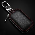 Litchi Grain PU Leather Universal Car Key Case