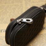 Microfiber Leather Universal Car Key Case Protective Cover - Imagen 4
