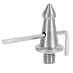 BEXIN LS002 Stainless Steel Tripod Spikes with 3/8 Screw for DSLR Tripods and Monopods, LS002 - Imagen 2