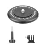 Aluminum Alloy Desktop Base, Strong Magnetic Round Base