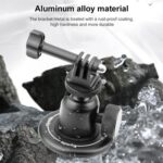 Aluminum Alloy Desktop Base, Strong Magnetic Round Base Kit - Imagen 5