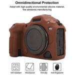 Glossy Soft Silicone Protective Case, For Canon EOS R5 Mark II / R5II - Imagen 3