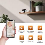 TN-6 Multifunctional HD WIFI Mini Camera Video Recorder, TN-6 - Imagen 2