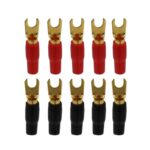 10 Pairs / Set 8GA Car Audio Modification Brass Terminal Crimp, 10 Pairs / Set - Imagen 2