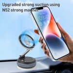 XZK103 Folding Vacuum Adsorption Magnetic Car Phone Holder, XZK103 - Imagen 2