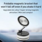 XZK103 Folding Vacuum Adsorption Magnetic Car Phone Holder, XZK103 - Imagen 3