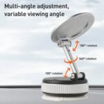 XZK103 Folding Vacuum Adsorption Magnetic Car Phone Holder, XZK103 - Imagen 4