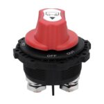 12-24V 300A Heavy-Duty DC Battery Disconnect Switch, Old with OUT Handle Removable