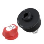 12-24V 300A Heavy-Duty DC Battery Disconnect Switch, Old with OUT Handle Removable - Imagen 4