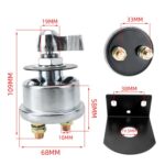 12-24V 200A High Current Battery Disconnect Switch with Bracket - Imagen 4