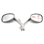 For Suzuki Bandit 1200 / 1250S 2pcs/Set Motorcycle Rearview Mirror Reflective Mirror, For Suzuki Bandit 1200 / 1250S - Imagen 5