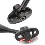 For Yamaha YZF 600 / YZF R6 2pcs/Set Motorcycle Modified Rearview Mirror Reflective Mirror, For Yamaha YZF 600 / YZF R6 - Imagen 4
