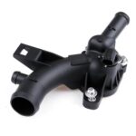 Car Thermostat Housing Water Pump Outlet for Opel 1338487 25192985 55562048 1338022, 1338487
