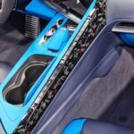 2pcs/Set Forged Gold Foil Carbon Fiber Car Center Console Side Decorative Sticker for Chevrolet Corvette C8 2020-, Left Driver, Center Console Side, Left Driver - Imagen 4