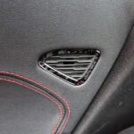 2pcs/Set Forged Gold Foil Carbon Fiber Car Door Air Outlet Decorative Sticker for Chevrolet Corvette C8 2020-, Left and Right Driver, Door Air Outlet - Imagen 3