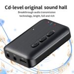 2 in 1 Car Bluetooth AUX Receiver Transmitter Bluetooth Audio Adapter, A28 - Imagen 4