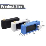 SI4732 1.9 inch IPS Display Portable Radio 0.5-108 MHz LSB USB AM FM Pocket Mini Radio, Red Round Antenna + USB - Imagen 5
