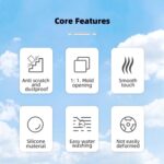 BRDRC Remote Control Shockproof Anti-scratch Silicone Case, For DJI RC-N2 / RC-N1 - Imagen 3