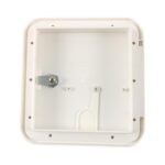 RV / Camper Power Cable Hatch with Screws and Key, Power Cable Hatch - Imagen 5