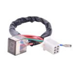 Sensor de palanca de cambios con pantalla LED universal de 5 velocidades para motocicleta
