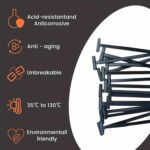 100pcs / Pack PP Universal Cable Tie Buckle, 100pcs / Pack - Imagen 4