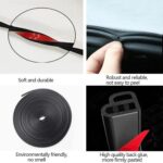 L Type 10m Car Rubber Seal Strip, L Type 10m - Imagen 4