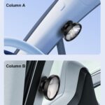 Car Rear Seat Blind Spot Wide-angle Auxiliary Mirror - Imagen 2