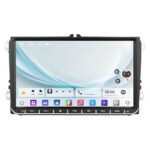 For Volkswagen Android 15 9 inch Screen Car Player Car Central Control Navigation, Standard+AHD+Microphone