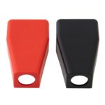 2pcs/Pack Car Battery Wire Terminal Protection Cover Battery Positive Negative Top Post Cap