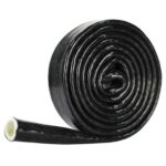 Silicone Fiberglass Fireproof Heat Shield Protective Sleeve Car Line Insulation Protection Cover, 1m Length, 10mm - Imagen 3
