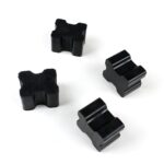 Car Front Coil Spring Shock Absorber Rubber, 4pcs / Set - Imagen 2