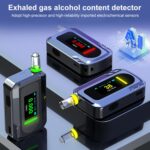 D2000 HD IPS Screen Portable Blow-Type High-Precision Alcohol Content Tester, D2000 - Imagen 2