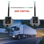 2.4G Wireless Transmitter Receiver Camera Transmitter Wireless Device for Truck and Bus, Wireless Transmitter Receiver Camera Device - Imagen 2