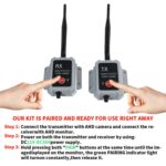 2.4G Wireless Transmitter Receiver Camera Transmitter Wireless Device for Truck and Bus, Wireless Transmitter Receiver Camera Device - Imagen 3