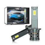 1 par de bombillas LED para faros delanteros de coche de 32 W, 3200 lm, 6500 K, con ventilador, H1 - Imagen 2