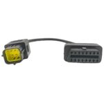 6 Pin to 16 Pin Motorcycle OBD2 Converter Cable Diagnostic Cable, For Husqvarna - Imagen 3