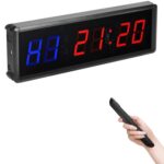 KYX--0015 1.5 inch 6-digit Cycle Interval Fitness Exercise Multi-function Timer, AU Plug